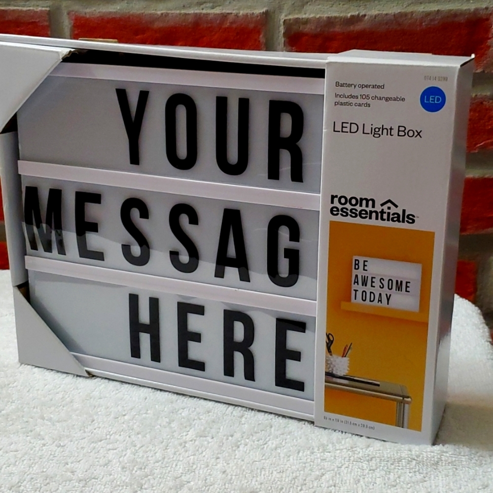 LED Light Box - $35 NWT